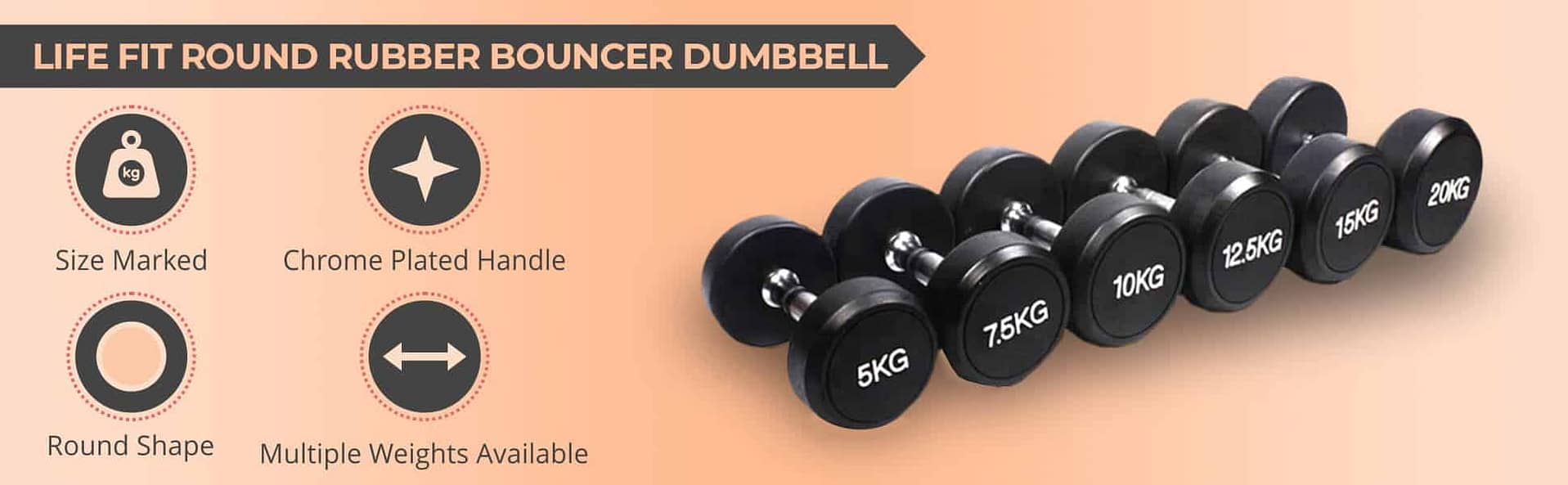 life fit bouncer dumbbell banner 21