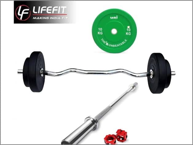 Barbells and Bumper Plates