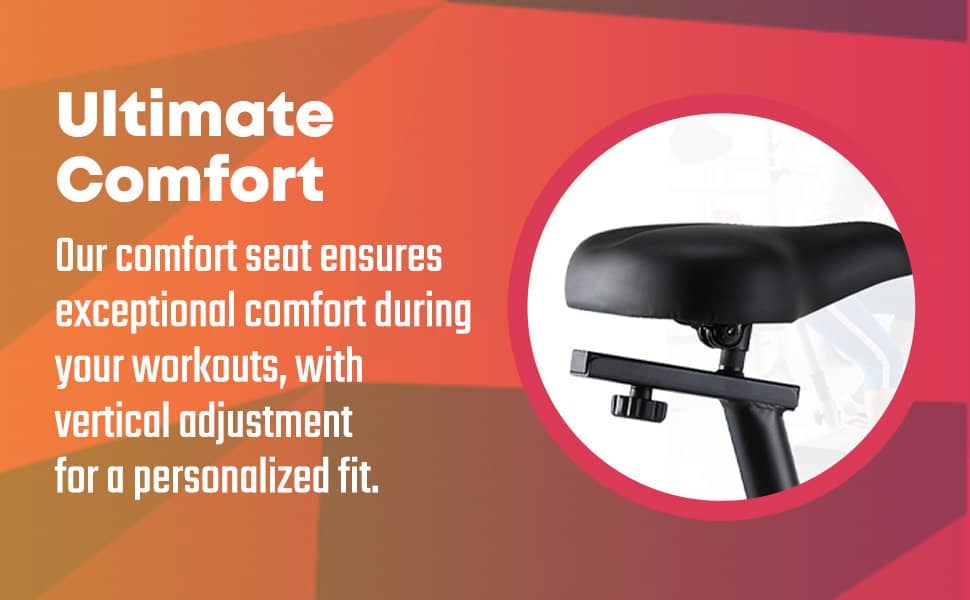 life fit LF-626B Upright Bike Seat Description